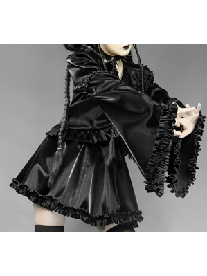 Mechanical Disruption Gothic Skirt by Blood Supply (BSY79)